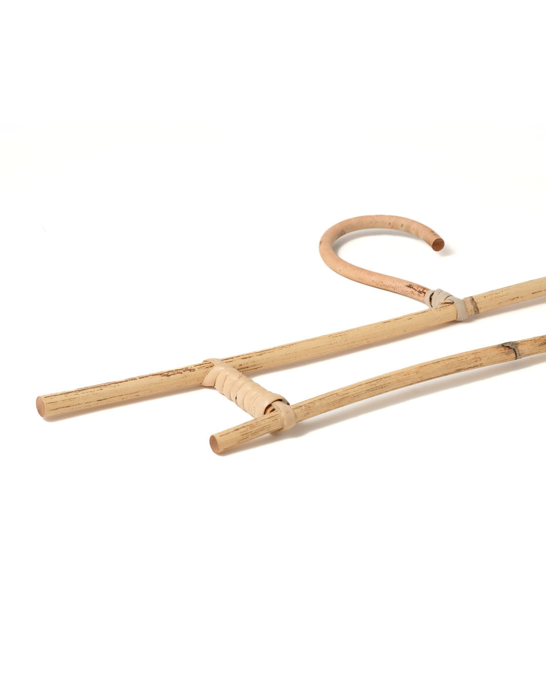 Percha decorativa de bambú natural Aru Islands A.