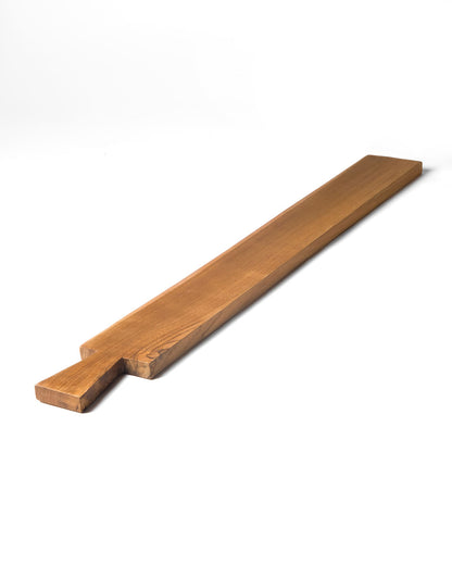 Tabla para servir madera de teca Cirebon,  altura 2 cm largo 90 cm profundidad 10 cm