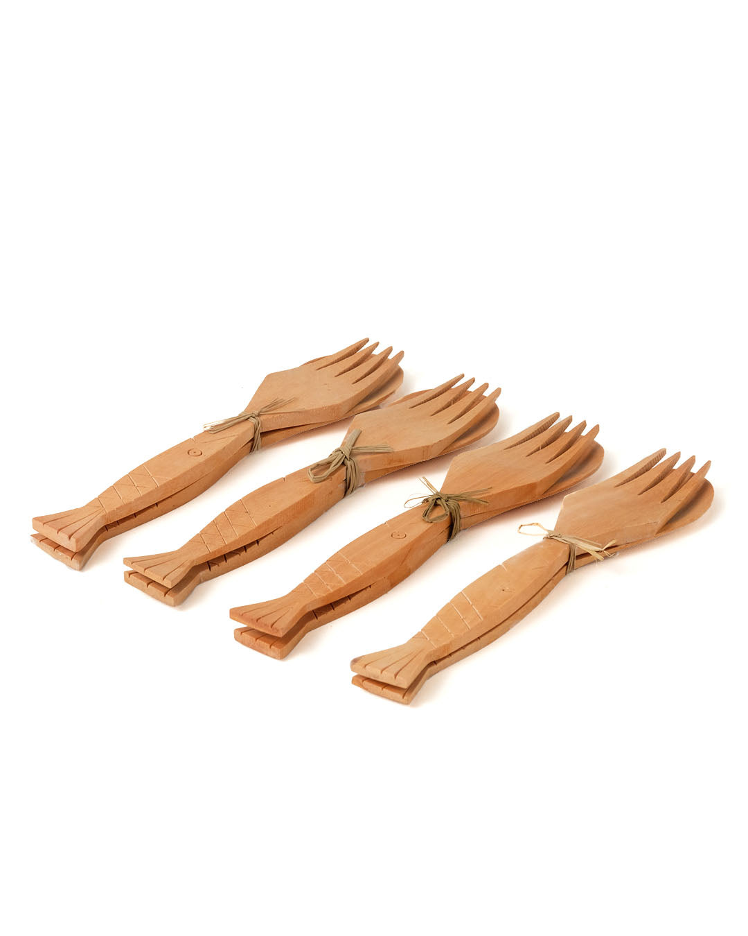 Pack of 4 Sawo spoon and fork