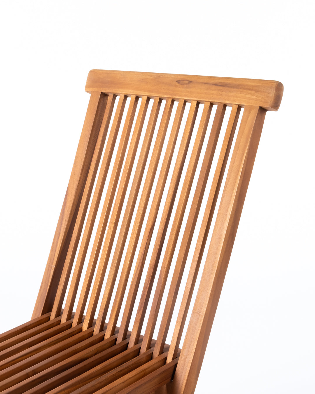 Silla de jardín plegable para exterior madera de teca Enu Island