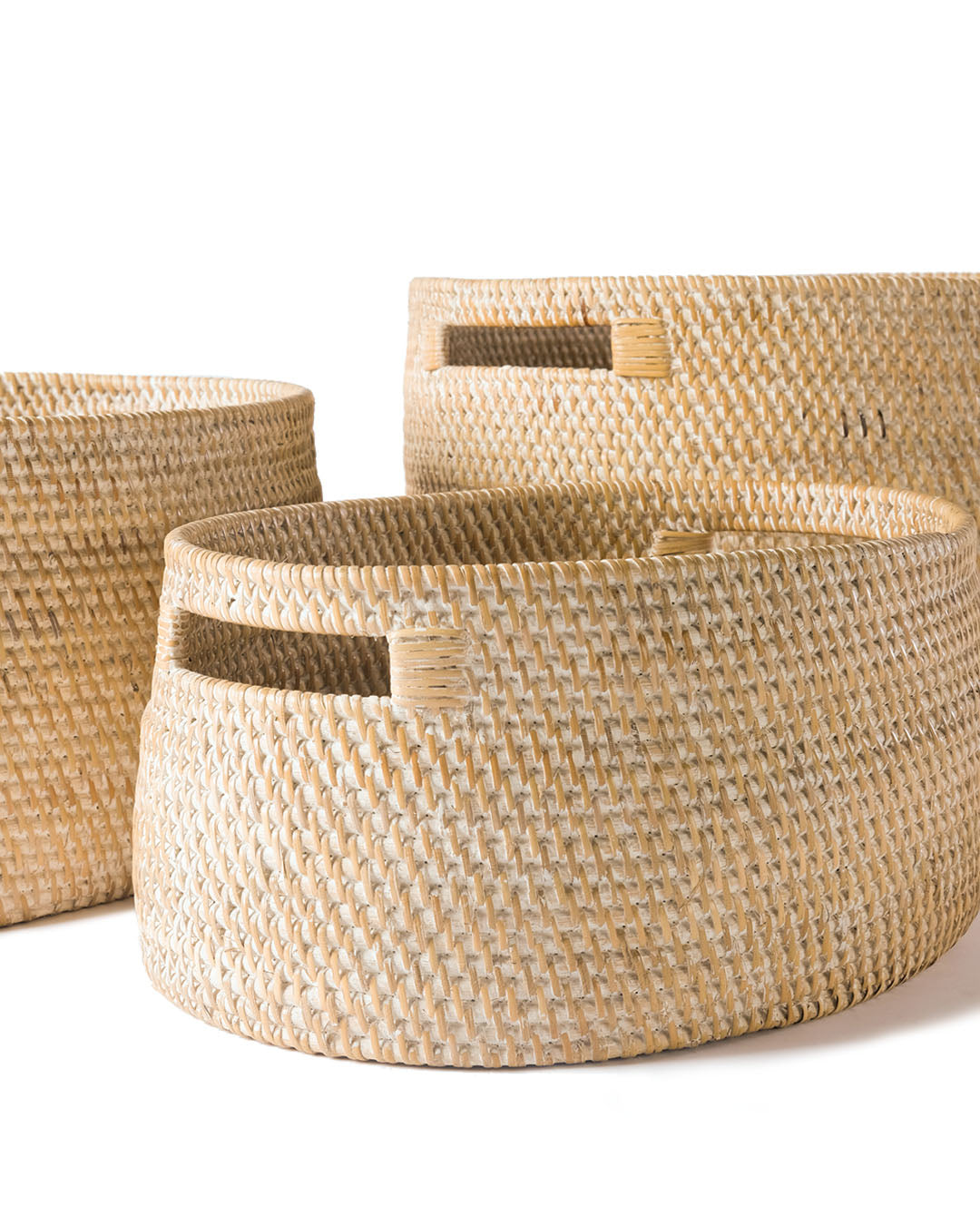 Panier en rotin de l'île Jailolo