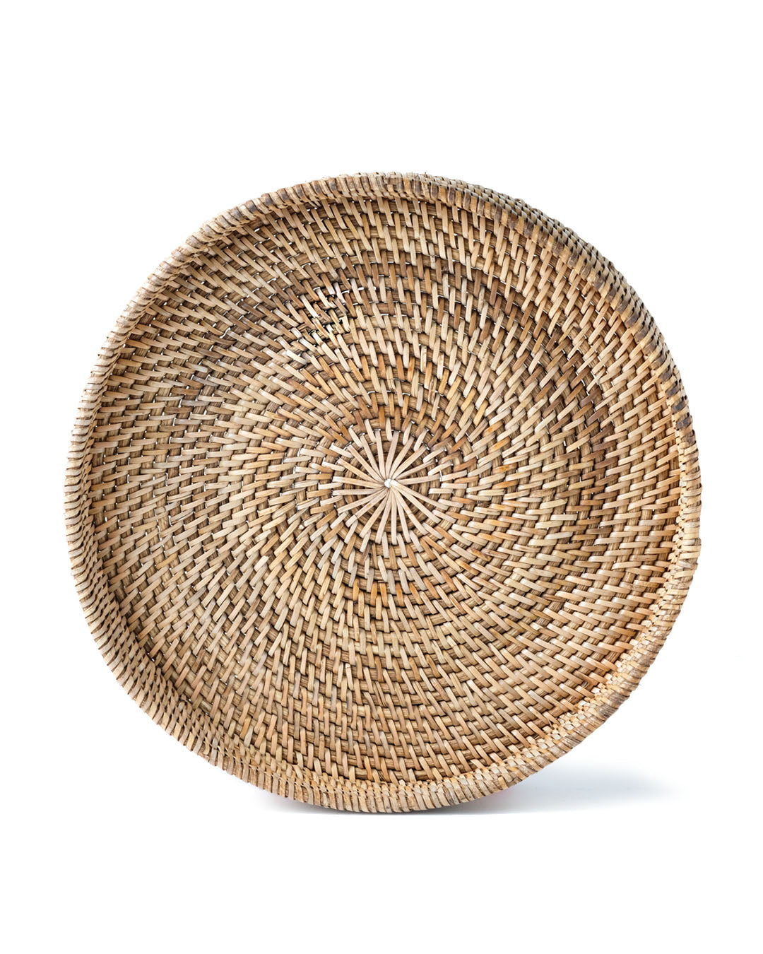 Bogora Round Rattan Tray