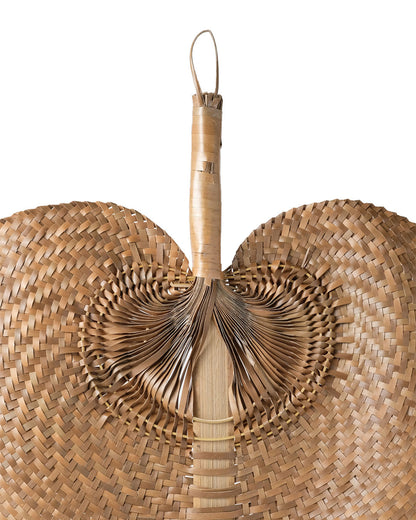 Karakelong rattan fan