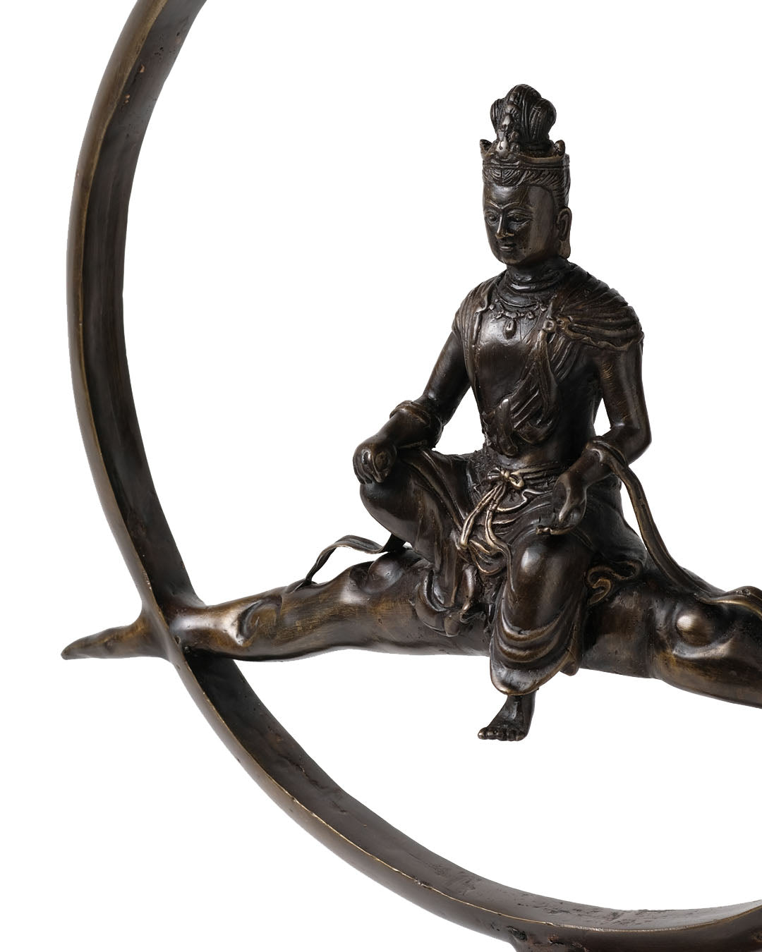 Buddha Bhumi-sparsa Bronze 56Cm