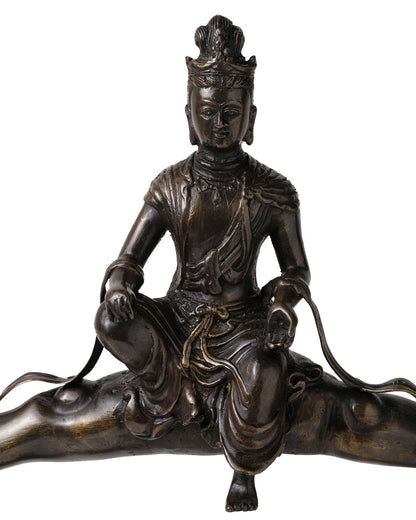 Bouddha Bhumi-sparsa Bronze 56Cm