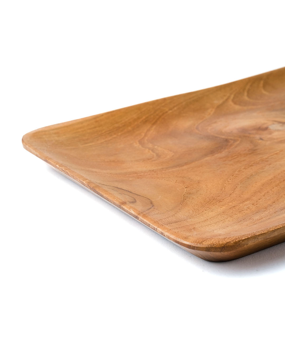 Sragen rectangular teak plate