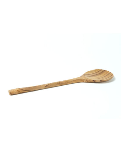 cucharas para ensalada de madera natural de teca Serang