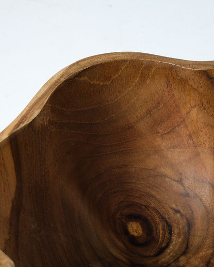 Flores teak bowl