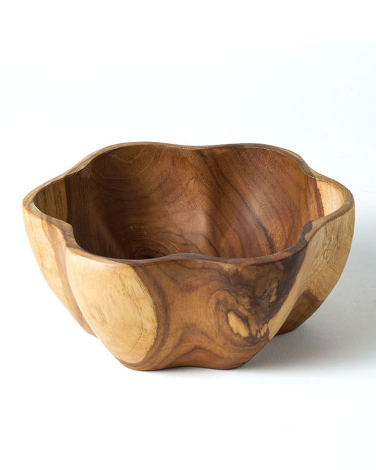 Flores teak bowl