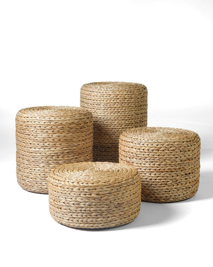 Drini water hyacinth pouf, diameter 60 cm