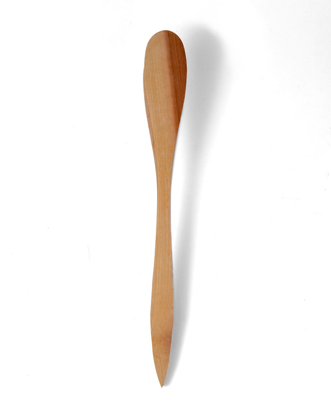 Pinza de cocina de madera natural de sawo Damar, hecho a mano,  altura 6 cm largo 28 cm, fabricado en Indonesia