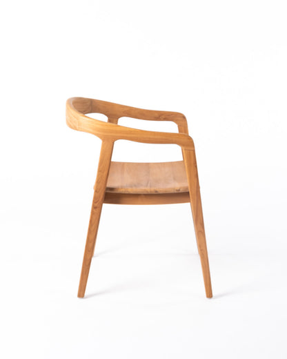 Solor teak star chair