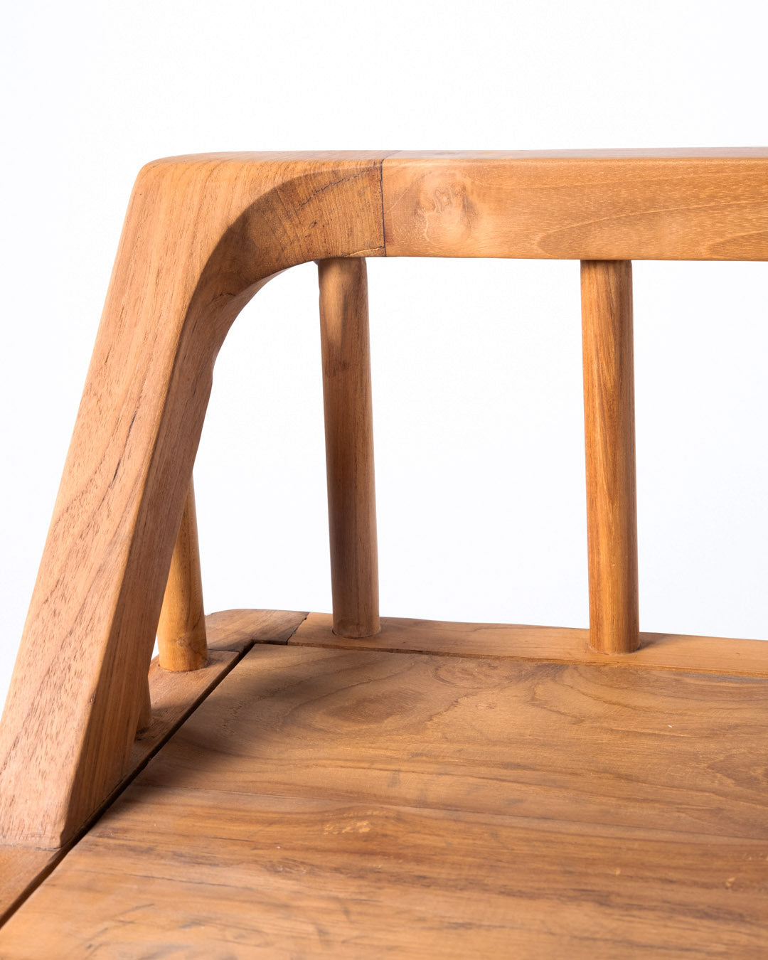 Sipura low back teak bench