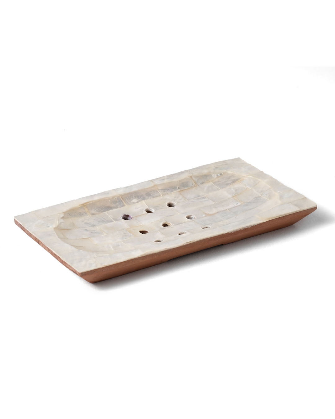 Irian Jaya mother-of-pearl soap dish