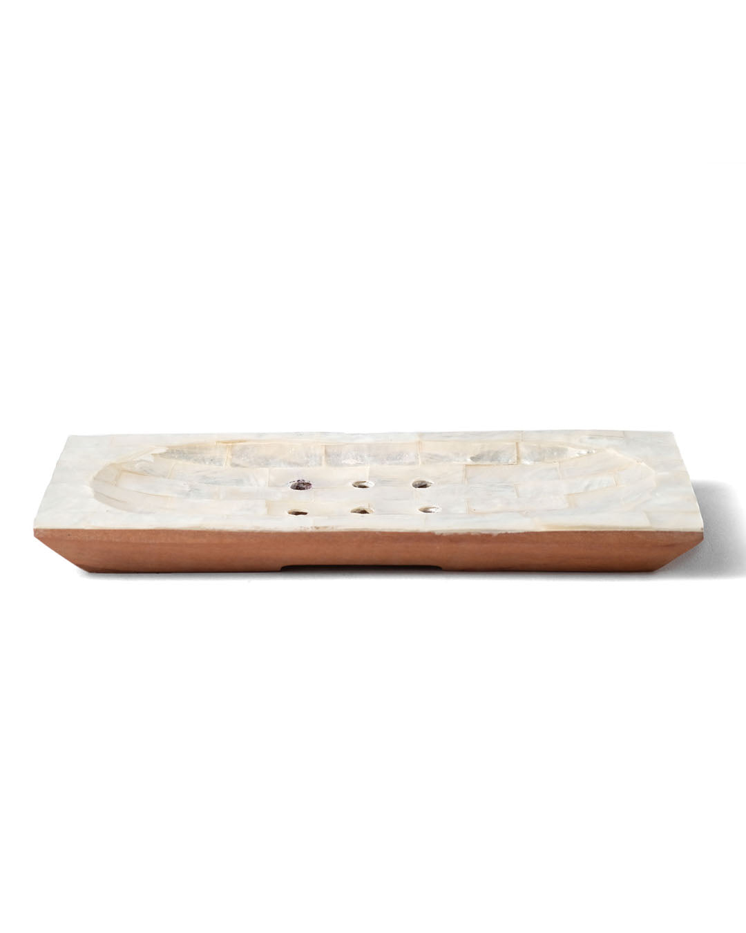 Irian Jaya mother-of-pearl soap dish