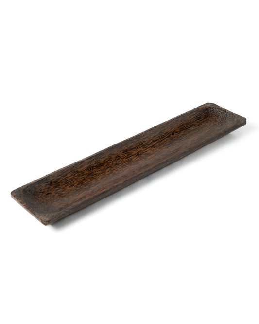 Plato para servir de madera de palmera Teratai, altura 2,5 cm largo 40 cm profundidad 9 cm
