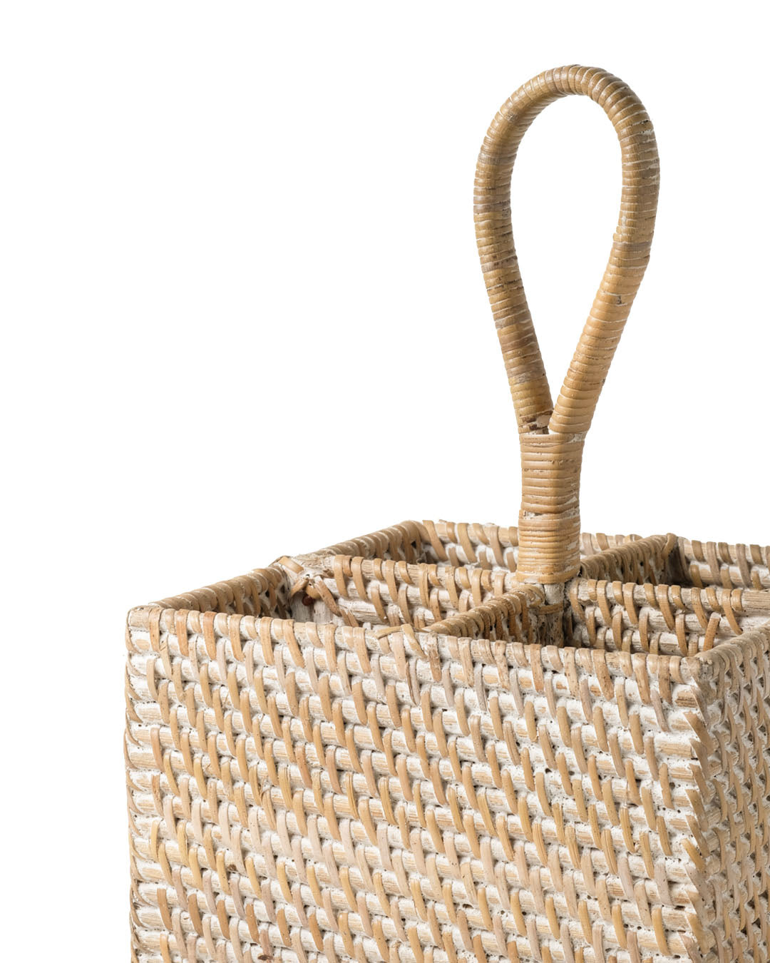 Pekanbaru rattan cutlery holder