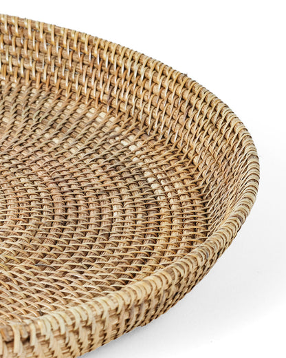 Bougenville rattan tray
