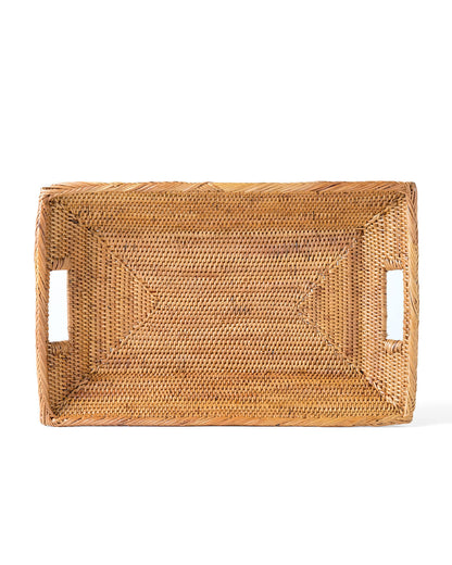 Kalianda halus rattan tray 29 cm