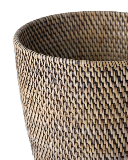 Riau 28 H rattan trash can