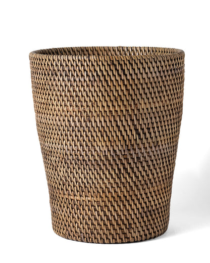 Riau 28 H rattan trash can