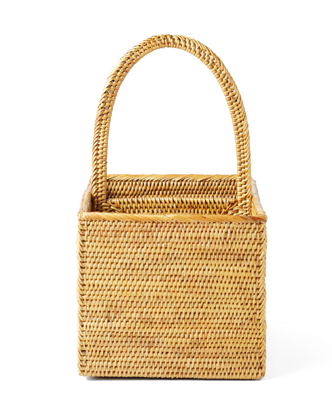 Halus Salayar rattan bottle holder