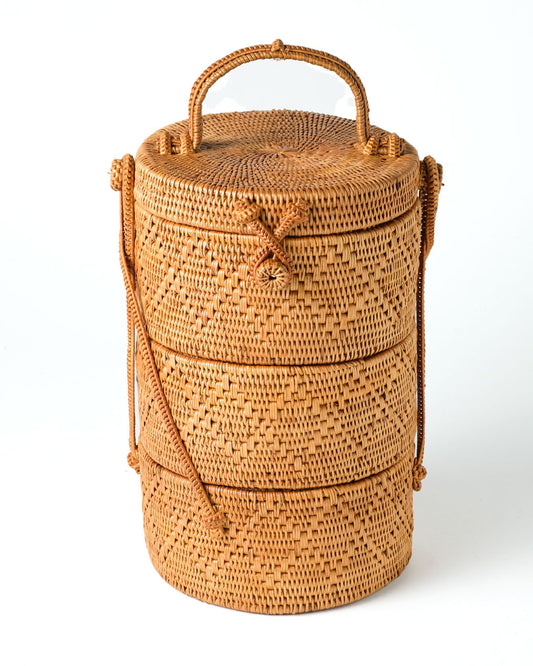 Halus Papua rattan basket 3 pieces