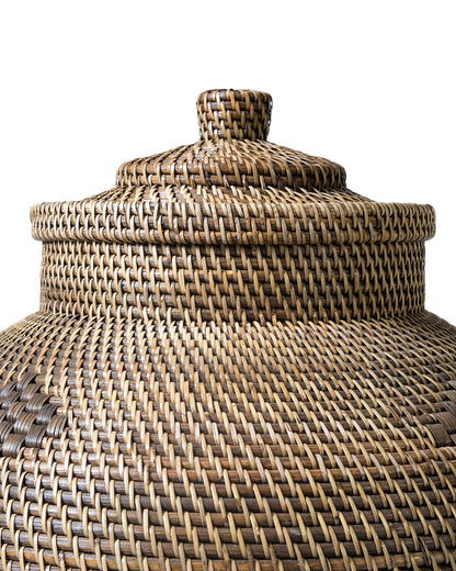 Rattan vase Obi islands decoration