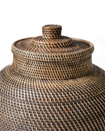Vase en rotin Karimun