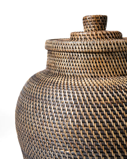 Vase en rotin Karimun