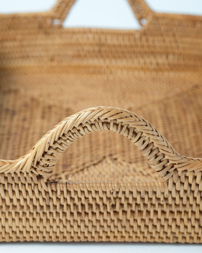 Bukittinggi Halus Rattan Rectangular Tray