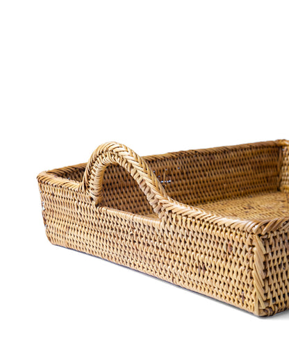 Bukittinggi Halus Rattan Rectangular Tray