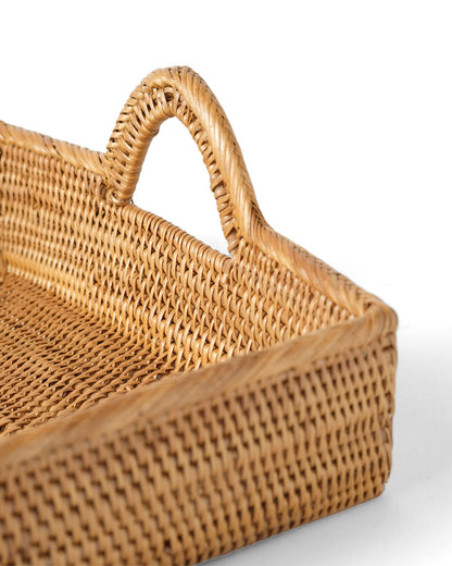 Bukittinggi Halus Rattan Rectangular Tray